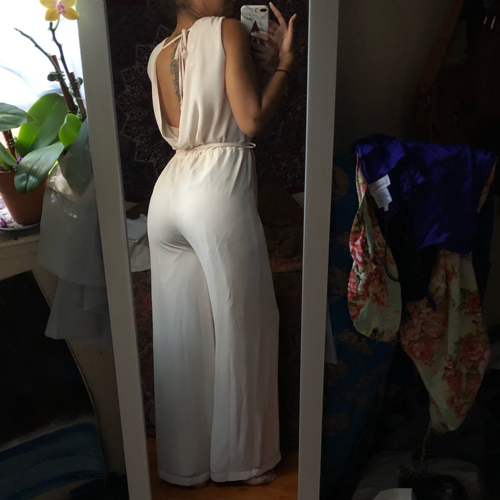 🚫🚫sold🚫🚫celine nude jumpsuit - Picture 3 of 5
